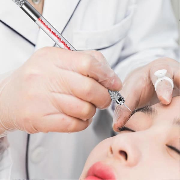 Microblading Penn Profesjonell Øyenbryn Microblading Penn for Eyeliner Øyenbryn (Blå)
