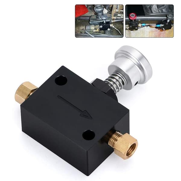 Hydraulisk bremseparkeringslås 1/8npt Manuel bremselås trykhold til skive tromle_Kvalitetsgave