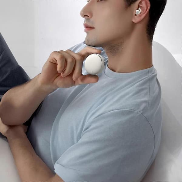 Trådlösa Bluetooth 5.3 Sovhörlurar Brusreducerande Sovhörlurar Små Öronproppar för Sidosovare Svart Black