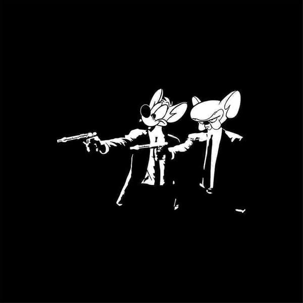 Pinky And The Brain Pulp Fiction Krus_Kvalitetsgåvor