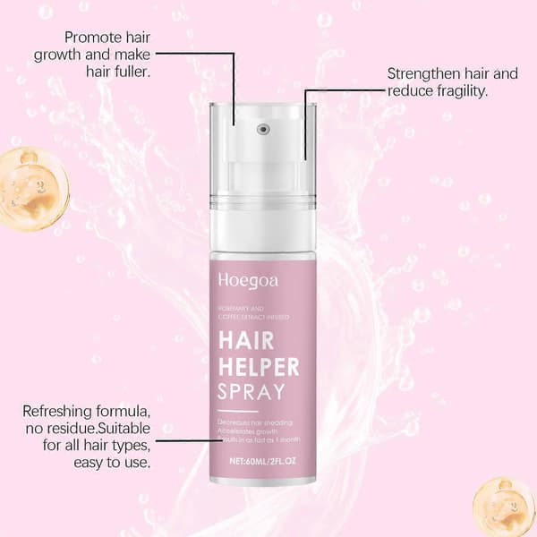 1-3x Hårväxtbehandlingar Spray Mot Håravfall Närande Rötter Hårvårdsessenser Hårvårdstillbehör 3pcs