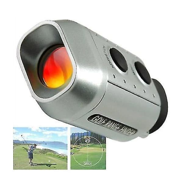 Rangefinder 1100 yards / 1000 m, 6x/7x magnification, USB charging and IP54 waterproof for flagpole locking
