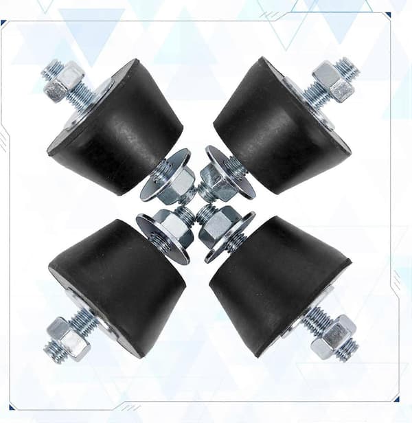 luftkonditionering vibrationsdämpare Split luftkonditionering antivibrationsfötter för antivibrationsmontering dämpare gummi väggmonterade vibrationsdämpare