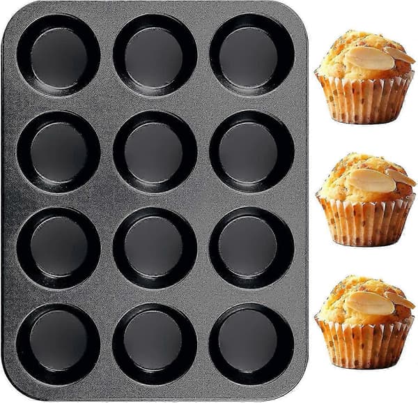Silikone Muffinform, 33 X 25 Cm Muffinform, Bageform Til Muffins Cupcakes