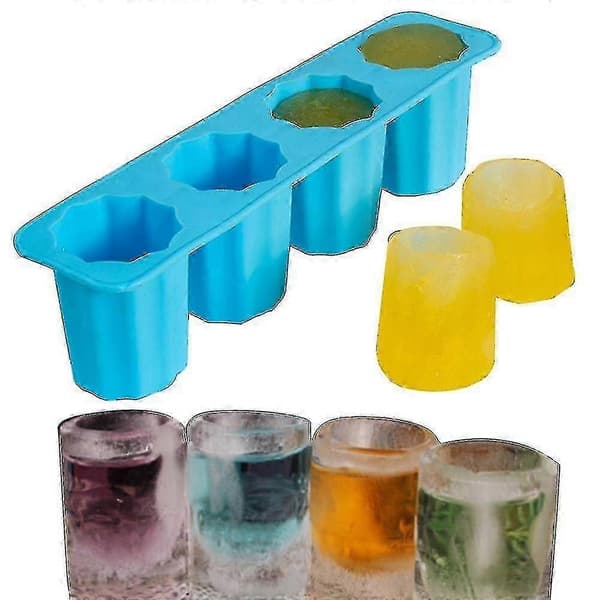 3 st isbitsformar gör shotglas isform isbricka sommardricksverktyg A