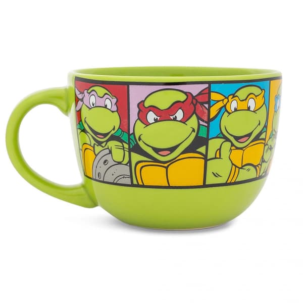 Character Grid 24 oz. Keramisk Soppmugg_Billiga Gåvor Green
