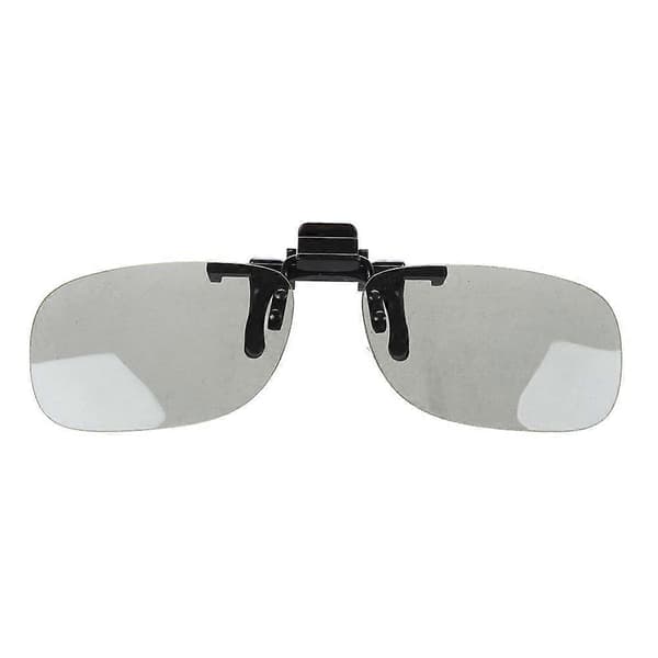 1 x 3D-brilleclips til BIOGRAF OG 3D PÅ PUBBEN Black and gray