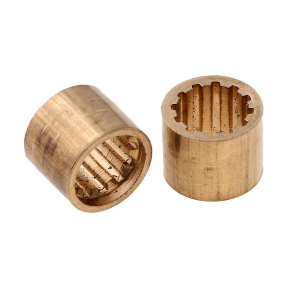 2x10 stk. Messing Snooker Pool Kø Ferrules Køspidser Billardtilbehør 9,5 mm