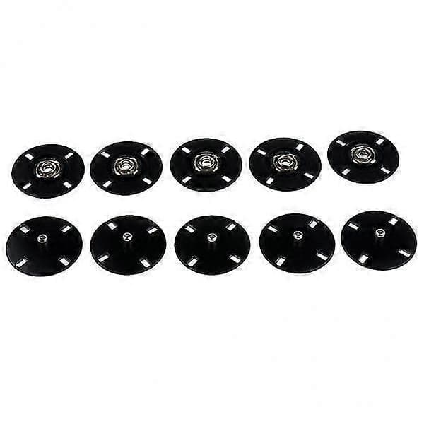 3x5 Sæt Metal Sy På Trykknapper Trykknapper Knap 25mm Sort Overraskelsesgave