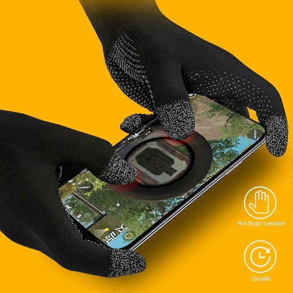 Hånd Cover Spilcontroller til PUBG Svedtæt Ridsefri Strikkede Handsker Overraskelsesgave