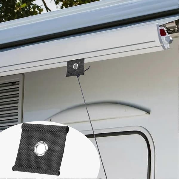 10st RV Markiskrokar Fasta Skensrör Tak Tält