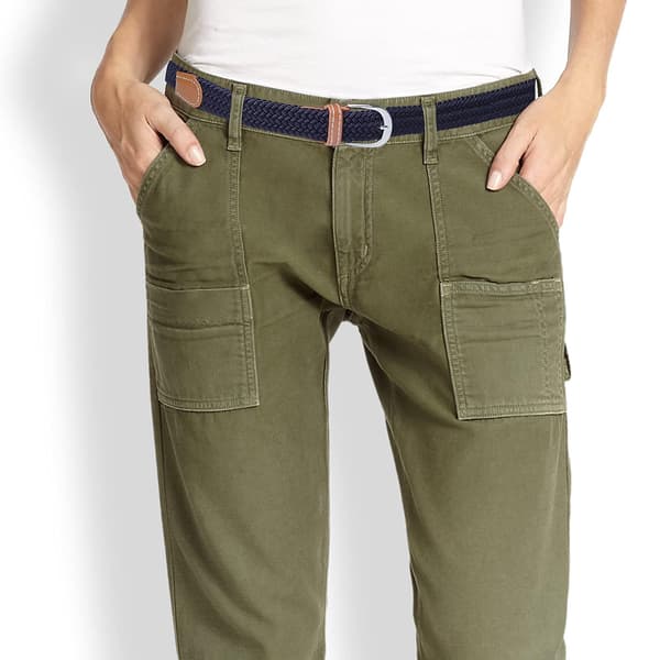 2024 Dambälten x 2 st - Elastiskt bälte dam, Dambälten för jeans & byxor, Smalt canvasbälte_Bra saker