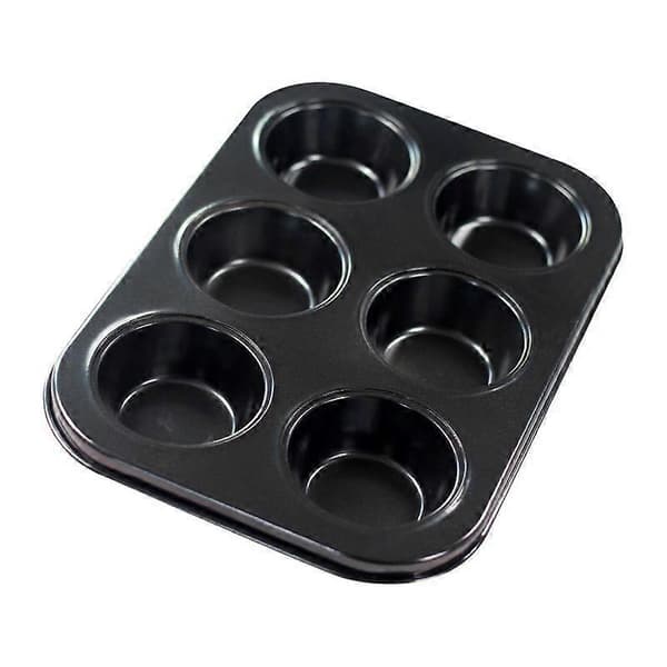 Jumbo muffinsformar, kolstål med non-stick beläggning, muffinsformar