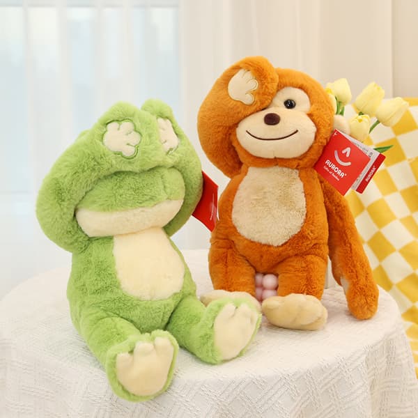 Søde dyreplysdyr til venner, elskere, børn, Valentinsdag/Børnenes Dag/fødselsdagsgaver-abe (30cm) abe monkey （30cm）