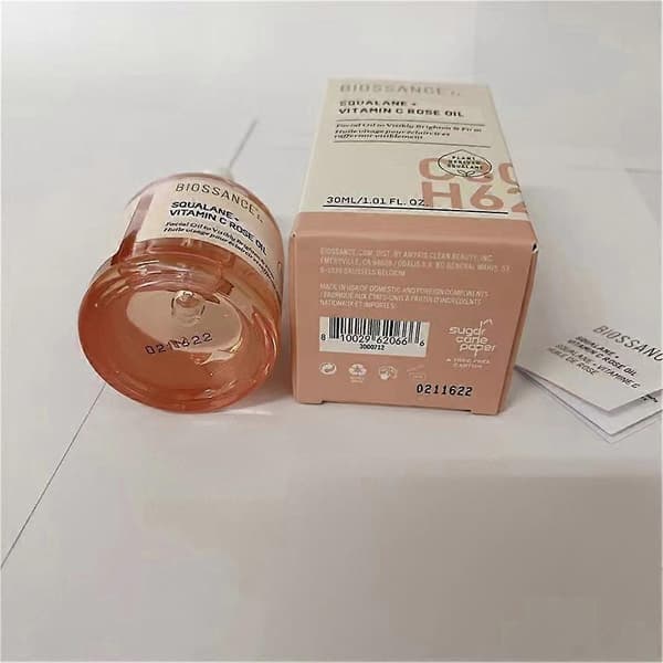1-3X Biossance Squalane ja C-vitamiini Ruusuöljy 30ml_Erikoistarjoukset 2Pcs