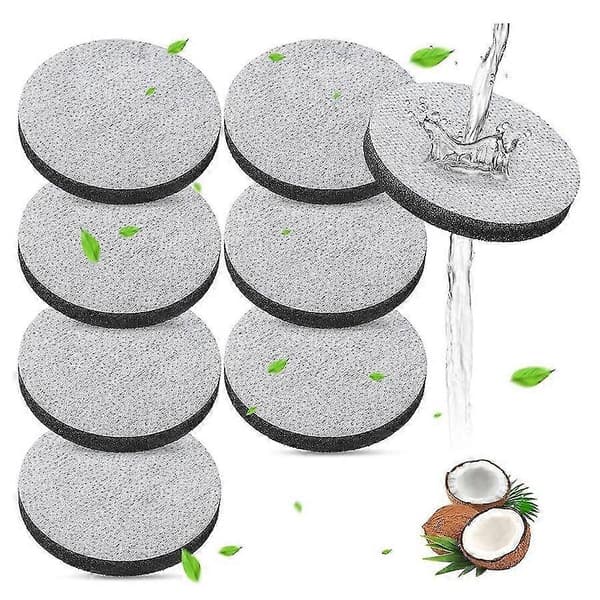 Micro-Type Disc Vattenfilter 8-pack för Brita Fill u0026 Go Flaskor och Karaffer_Kvalitetsgåvor As Shown