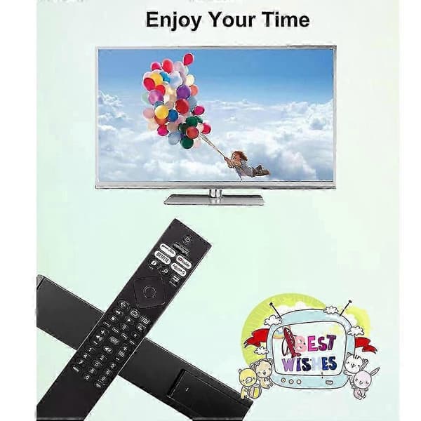 Philips Ambilight 4k Ultra HDR OLED Android Smart TV Fjernkontroll Erstatning_Spesialtilbud