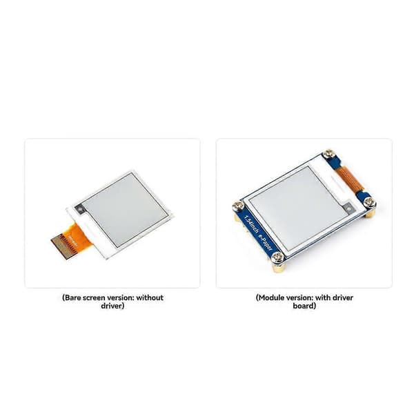 1,54 tommer E-Ink Display Modul til , STM32, til SPI EPaper Skærm 1,54 tommer-E-Paper-(G)