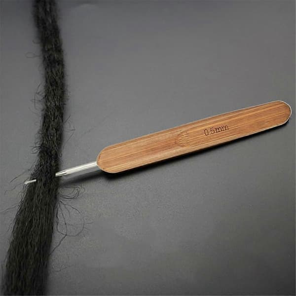 10 STK Dreadlock Hæklenål Værktøj, Dreadlocks Hæklenåle til Hår Træ, Dreadlock Hæklenål Værktøj_Billige gaver As Shown