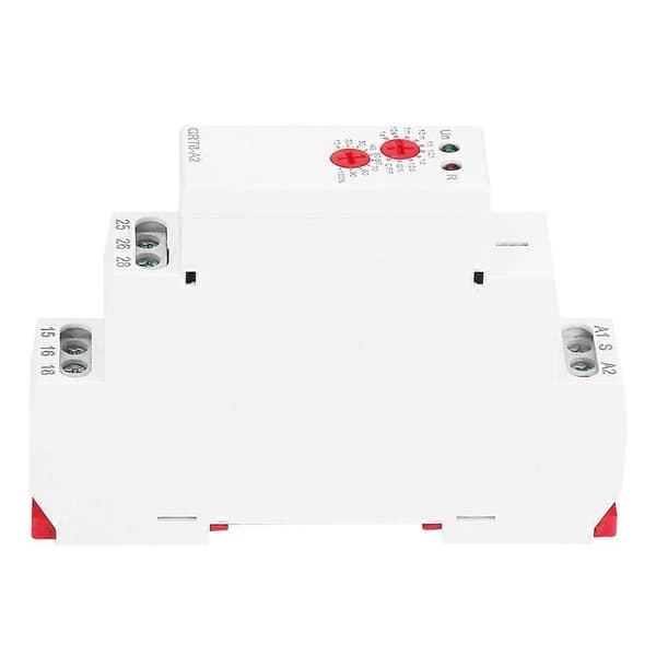 Enkeltfunktions DIN-skinne Tidsrelæ Industriel Kontrol Auto Timer Relæ GRT8-A2 (AC230V)