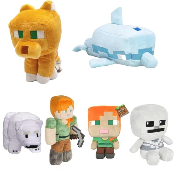 My World Minecraft Warden Guardian Creeper Doll Plush Doll Defender