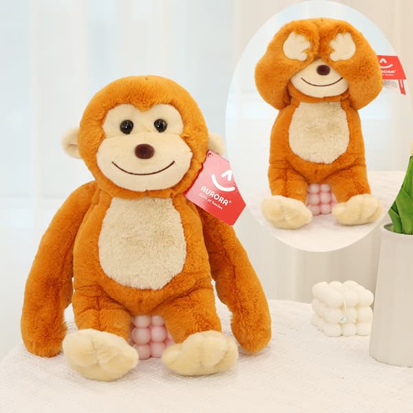 Søde dyreplysdyr til venner, elskere, børn, Valentinsdag/Børnenes Dag/fødselsdagsgaver-abe (30cm) abe monkey （30cm）