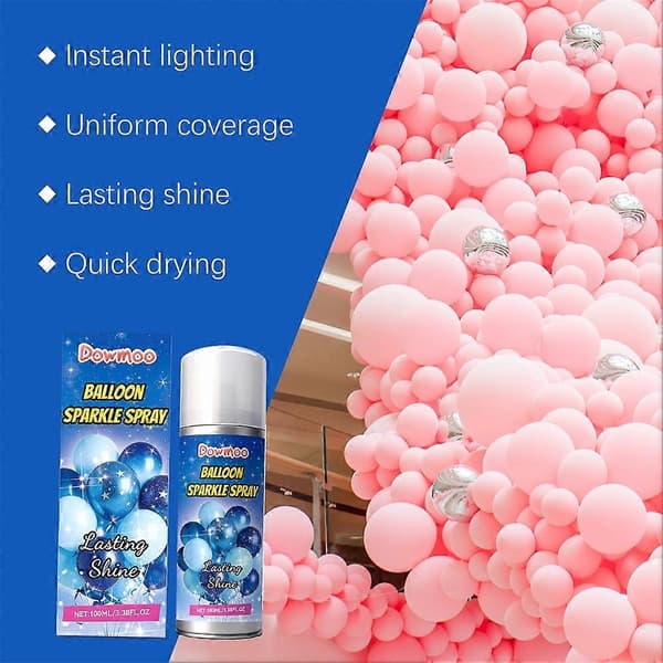 Ballonglansspray Højglansformler til fest 1