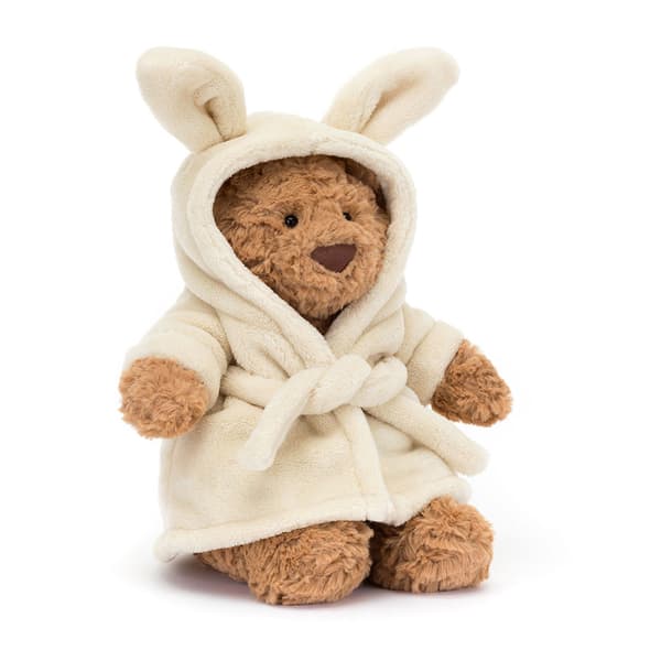 Jellycat Bartholomew Bear Plush, 26 cm Soft Cuddly Classic Gift for Kids