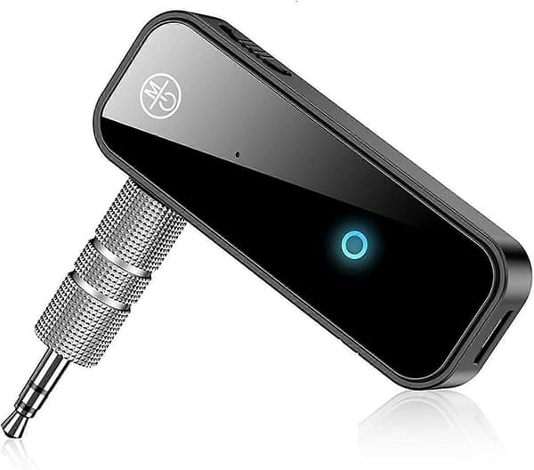 Bil Bluetooth 5.0-mottaker, Bil Bluetooth Jack Auxiliary 3.5mm Jack Trådløs Bærbar Lydadapter Car_Bra saker