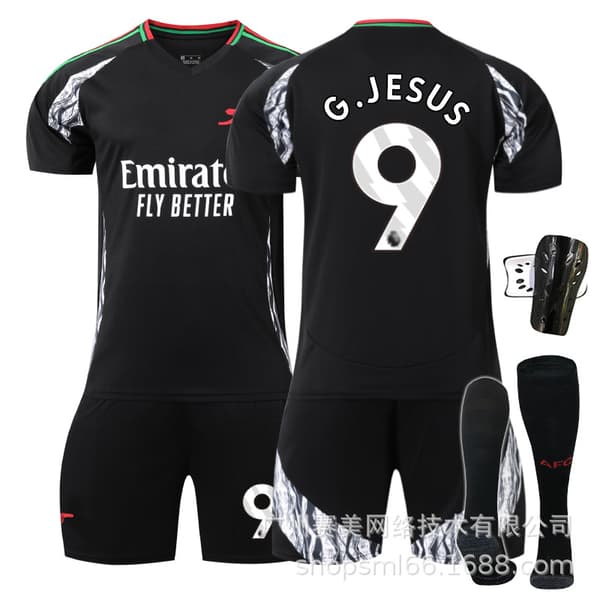 2425 Arsenal bortedrakt 7 Saca 11 # leggbeskytter 11 # sock guard L