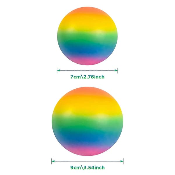 Stretchiga Bollar Stresslindring Sandfylld Boll, Handterapi Stressboll_Billiga presenter 7cm