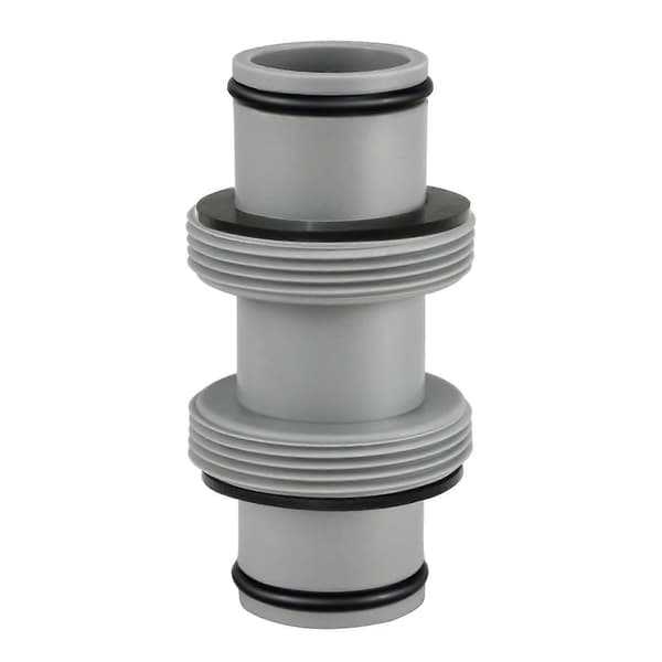 38 mm poolslangeforbindelse, poolslangeadapter til Intex Bestway Coleman, poolslangeforbindelse til Ø 38 mm slange, Intex poolslangeforbindelse, poolpumpeforbindelse