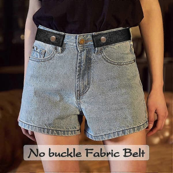 3 eller 4-pack Spännlöst Elastiskt Stretchbälte för Kvinnor & Män Osynlig Design_Bra saker