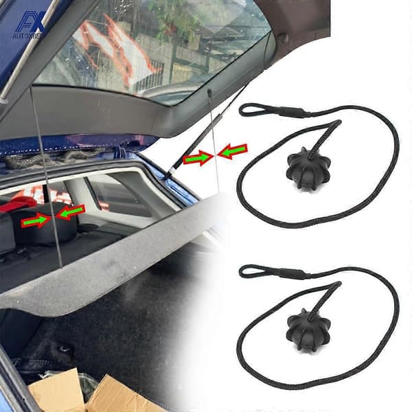 2x For Range Rover Evoque L538 2011 - 2018 Pakkehylle String Stropp Tau Tonneau Lastdeksel Bagasjerom 2017 2016 2015 2014 2013 2012_Bra saker