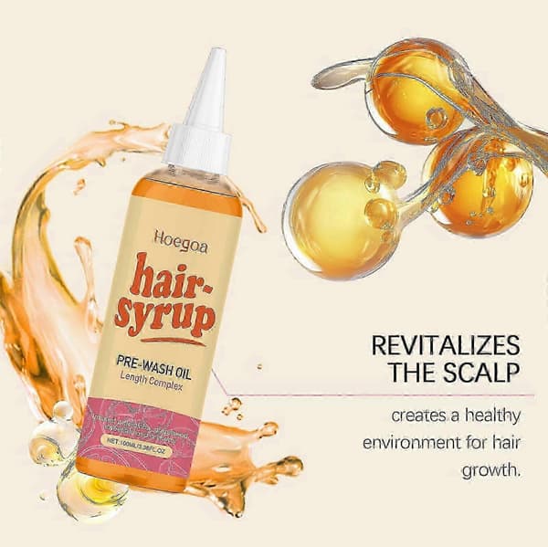 NY Rapunzel Hår Serum Pre-Wash Oliebehandling Boost Hårvækst 100ml_Specialtilbud 1pc
