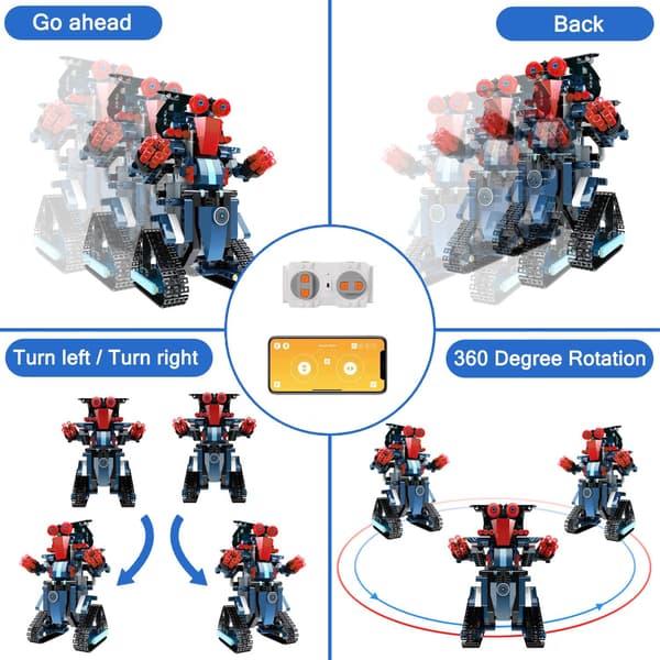 Robotleker for barn, kult vitenskapelig byggesett for gutter 1