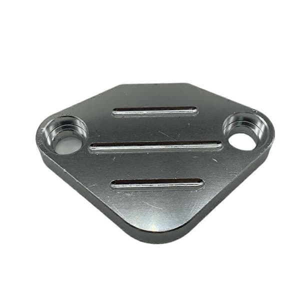 EGR-ventil Blank Block Off Plate Throttle Tbi För Gmc Chevy C3500 C1500 C2500 SilverSurprise Gift