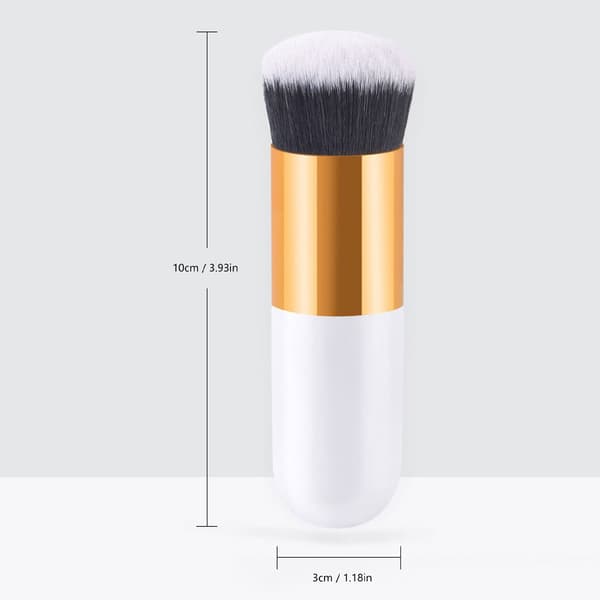 Makeup Brush Set 2 Pieces Face Blush Kabuki Powder Foundation Makeup Brushes for Mineral BB Cream