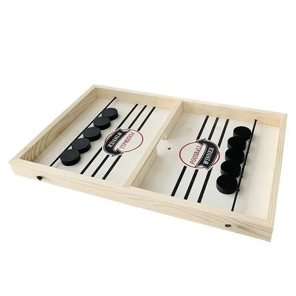 Flyvende Puck Sling Puck Spil for To