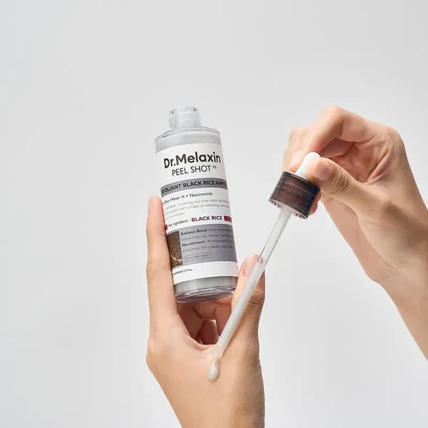 [LCS] Peel Shot Black Rice Eksfolierende og Blødgørende Essens Black rice