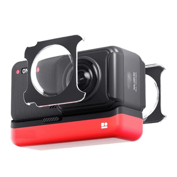 Til /r Sticky Lens Guards Til Dual-lens 360 Mod Beskytter Tilbehør Black  Transparent