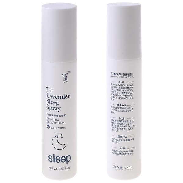 Højkvalitets 75 ml Deep Sleep Pillow Spray Naturlig Lavendel Hjælper med Søvn Lindrer Angst Multicolor