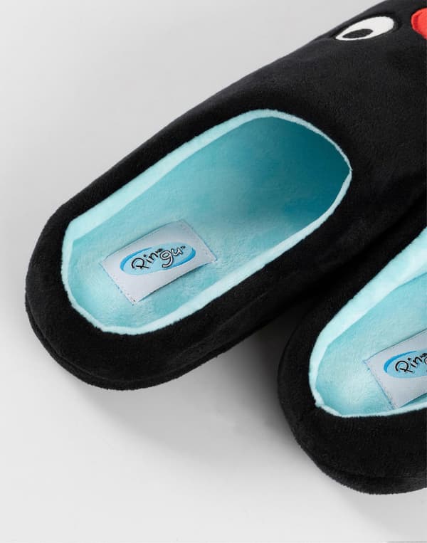 Højkvalitets damesko Mule Slippers Sort Karakter 3-4 UK Black
