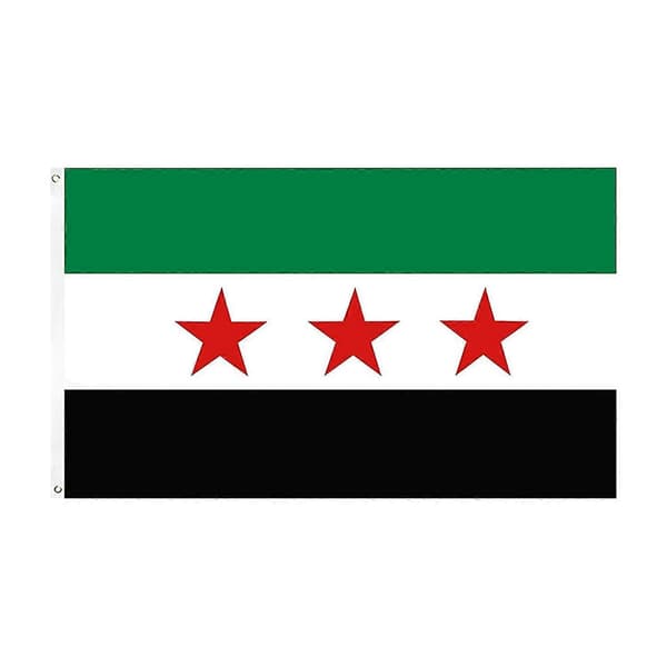Flagg - Syria gamle 150X90 cm 100