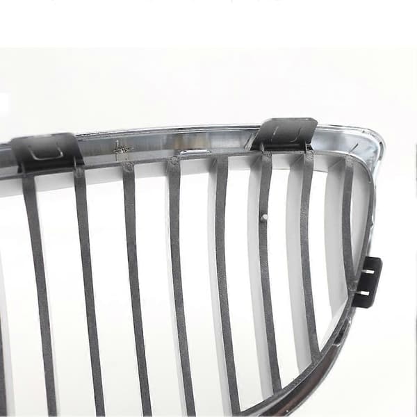 Bilgrill Front Nyregrill Racing Griller for 3-serie 2-dørs E92 E93 2006-2009 51137157277 51137157278 Silver Plated