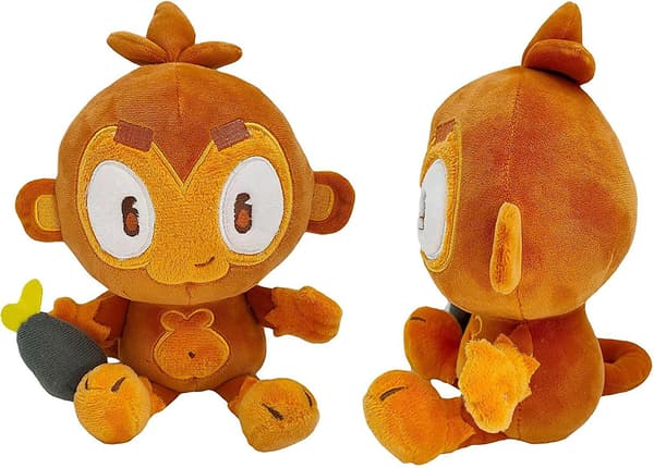 Heytea 24,9 cm Bloons Monkey -pehmolelut, Dart Monkey -pehmonukke, Cartoon Bloonstd -pehmolelu, Game Monkey -pehmoeläin, pehmolelu faneille_S