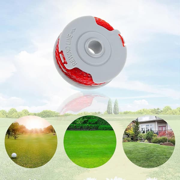 Elektrisk dobbel automatisk trådspole med ledning, 1,5 mm 11 m, kompatibel med FLYMO FLY021 gresstrimmer