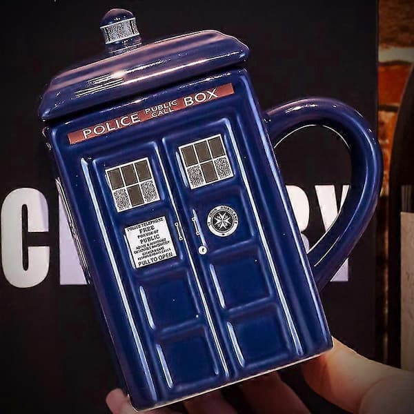 Doctor Who Tardis Keramisk Tekande - Kvalitetsgave