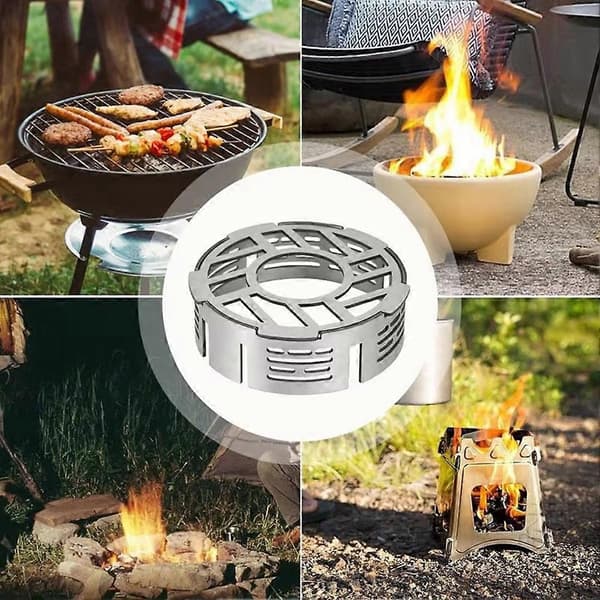 Campingkök Vindskydd, Förbättrad Säkerhet och Effektivitet, Bärbart Vindskydd för Utomhusmatlagning, Ide