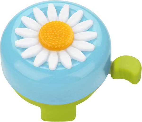 Barncykelklocka Flickcykelklocka (blå och grön)